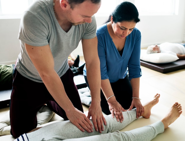 Massage therapie groepstraining