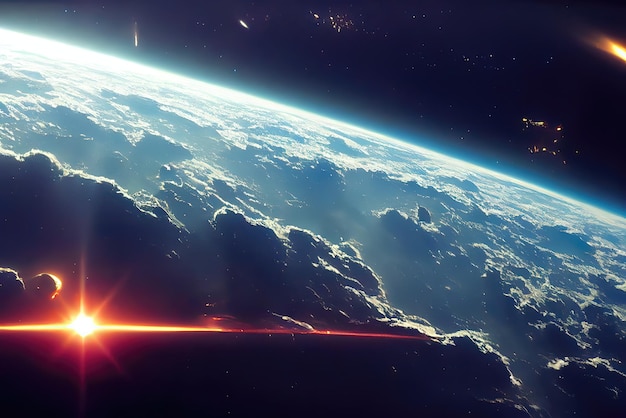 Massive Destruction Above in Outer Space, Planets are About to Explode