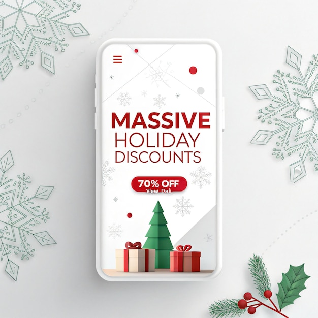 Massive Holiday Discounts for You