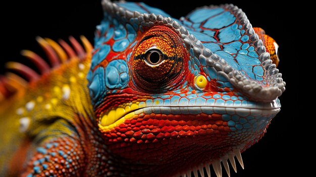 Photo master of disguise the mesmerizing world of chameleons