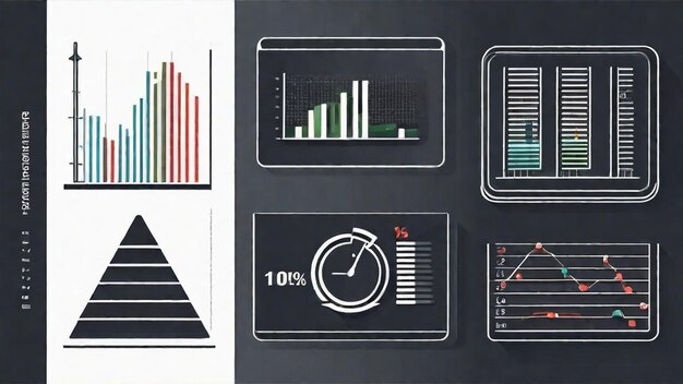 Foto padroneggiare le strategie di visualizzazione dei dati