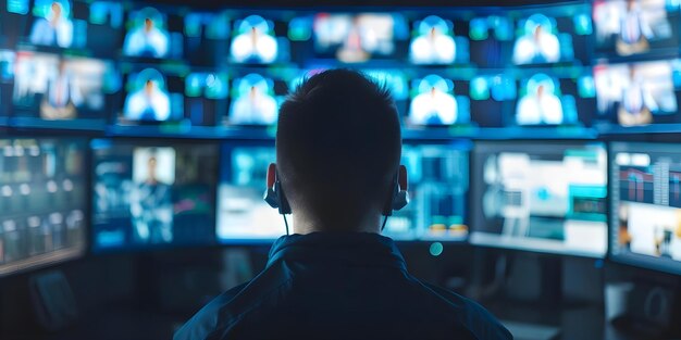 mastering digital security experts in hightech monitoring stations utilizing advanced algorithms concept digital security hightech monitoring advanced algorithms expertise mastering