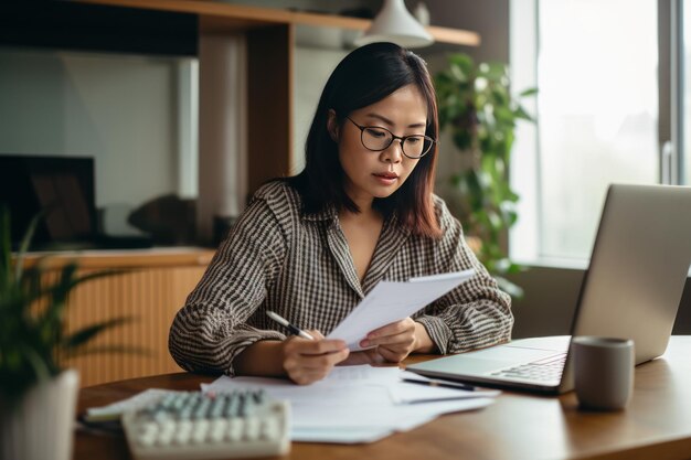 Premium Photo  Mastering Family Finances Empowered Asian Chinese 