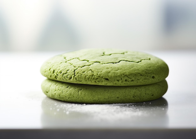 matcha-cookie geplaatst