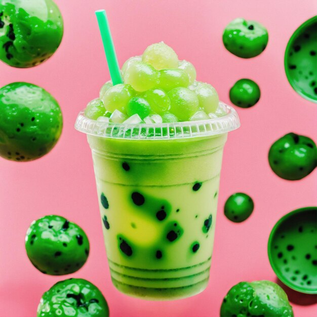 Matcha ijsgroene thee