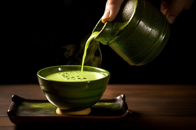 Matcha thee gegoten Generate Ai