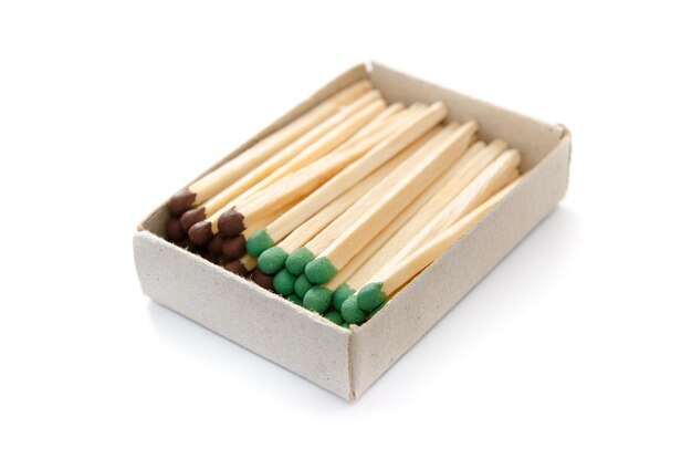 Matches isolated on a white background