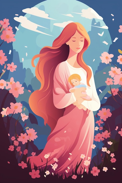 Maternal Masterpieces Illustrated Tributes to Moms