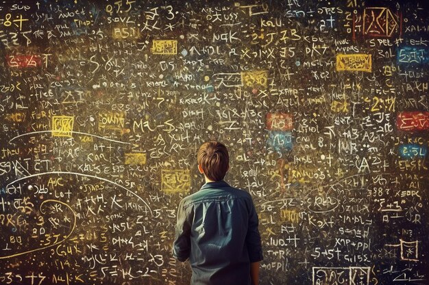 math questions on the blackboard