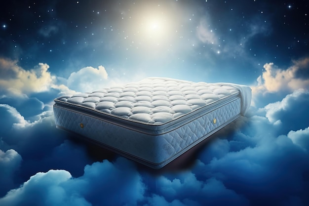 Matras orthopedisch matras wit zacht als een wolk