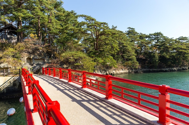 Matsushima en rode brug