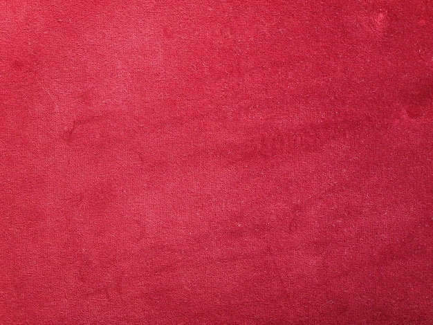 Foto fondo di struttura del tessuto rosso opaco