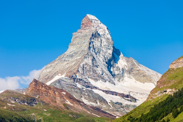 Matterhorn-bergketen in Zwitserland