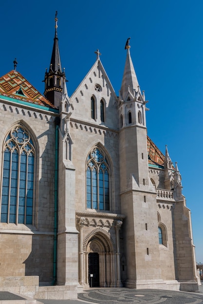 ハンガリーのブダペストにあるマーチャーシュ教会