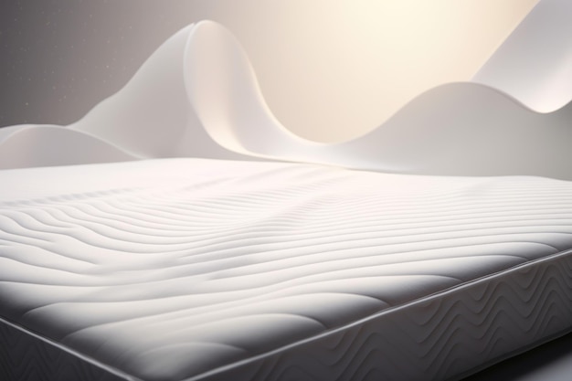 mattress on table