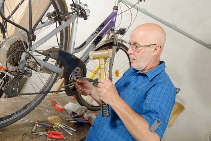 Steps to fixing a flat tire