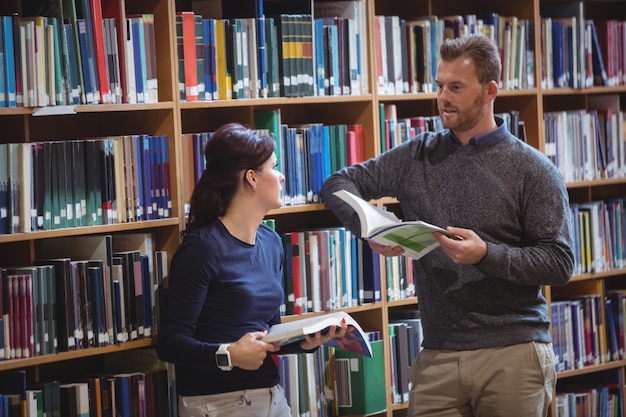 Mature students interacting with each other