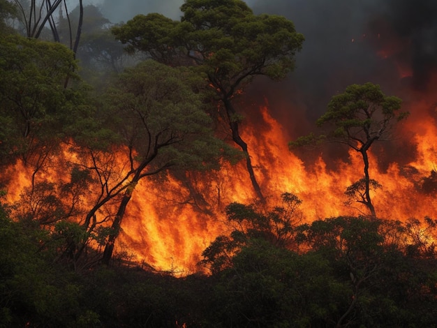 Maui Forest Fire