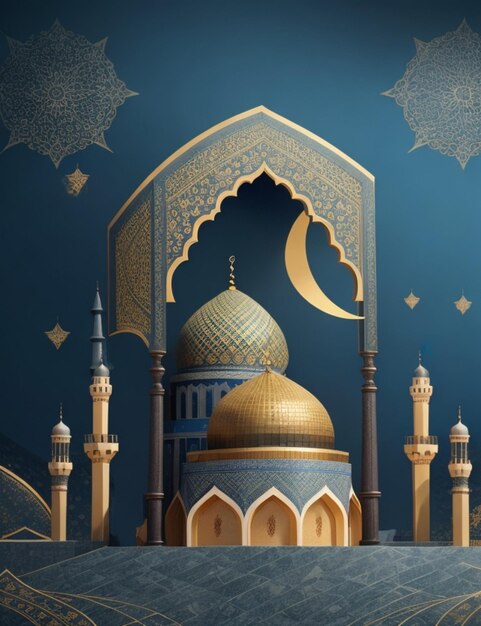 maulid nabi background design