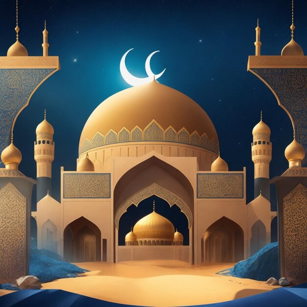 maulid nabi background design