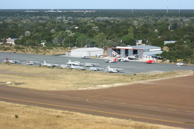 Maun Airport in Botswana