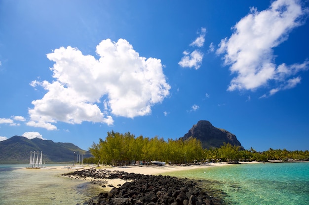 Mauritius coastline