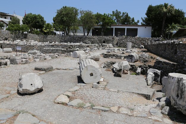 Mausoleum at Halicarnassus in Bodrum Town