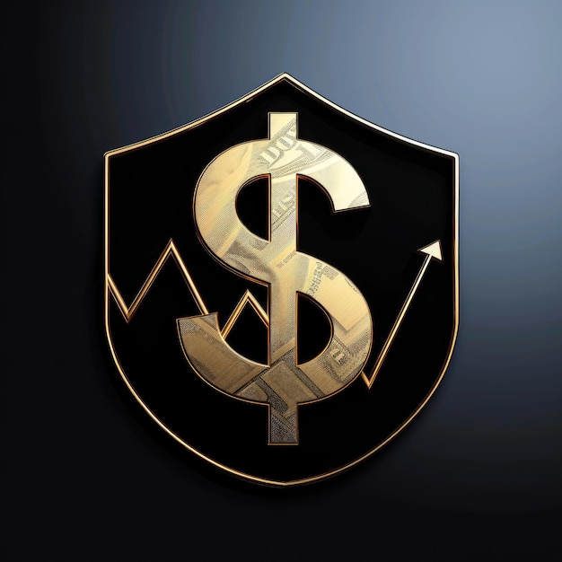 Maximalisatie van het financieel potentieel Logo-ontwerp voor een veelzijdige financiële instelling die bank-cryptocurrency-diensten, verzekeringsdeposito's, kredieten en meer aanbiedt