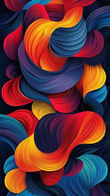 Maximized Contrast Bold Color Patterns