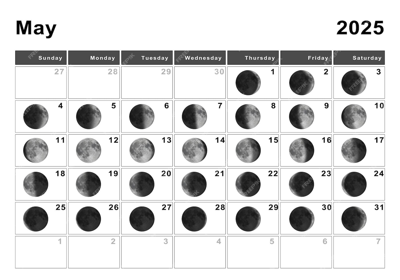 premium-photo-may-2025-lunar-calendar-moon-cycles-moon-phases