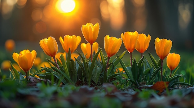 May The Gentle Warmth Of Spring Sunshine Melt Wallpaper