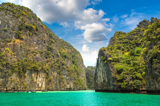 사진 koh phi phi leh 섬의 마야 베이