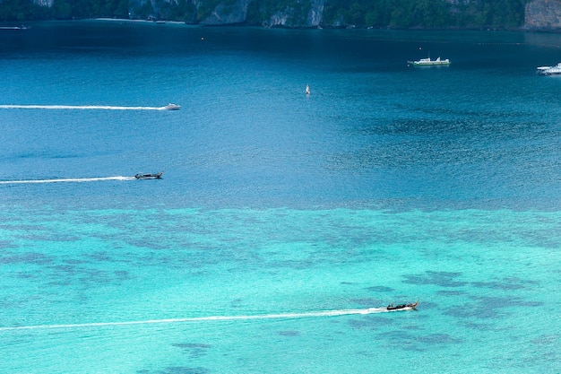 Maya bay Phi Phi Leh island, Krabi Thailand