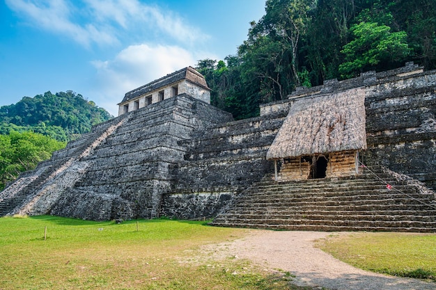 Maya-ruïnes in palenque