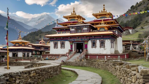 Photo mayadevi dalai temple tibetan india