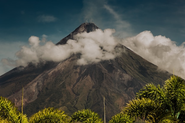 Mayon Volcano on Luzon Island view