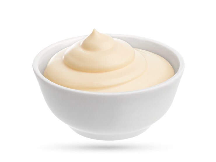 Photo mayonnaise bowl