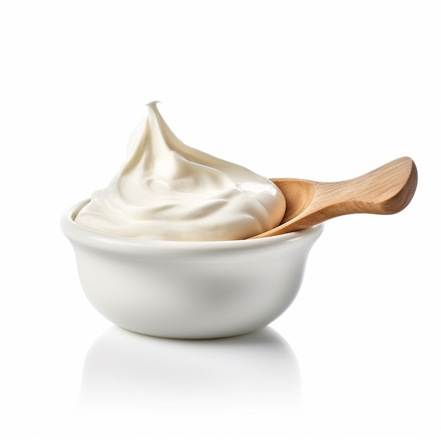 Photo mayonnaise isolated