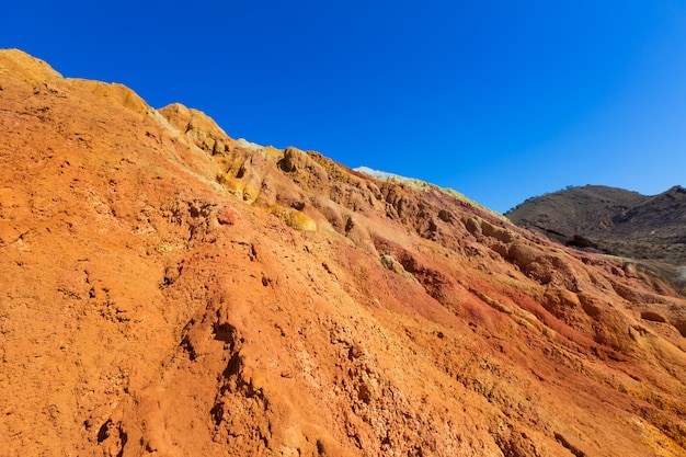 Photo mazarron murcia old mine in spain