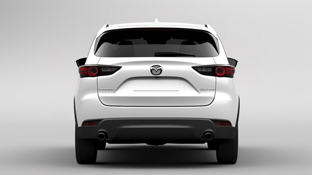 Mazda CX5 back view mockup