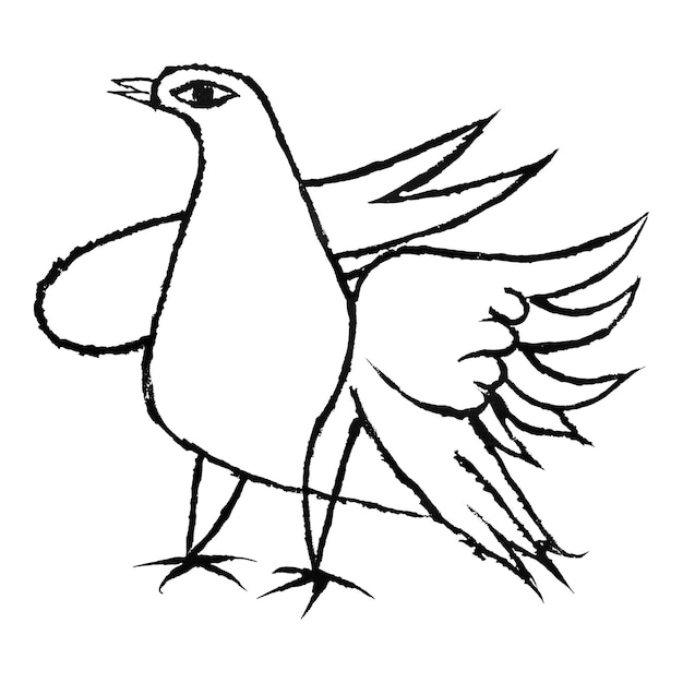 McCarthy Peace Bird png sticker doorzichtige achtergrond Remixed door rawpixel