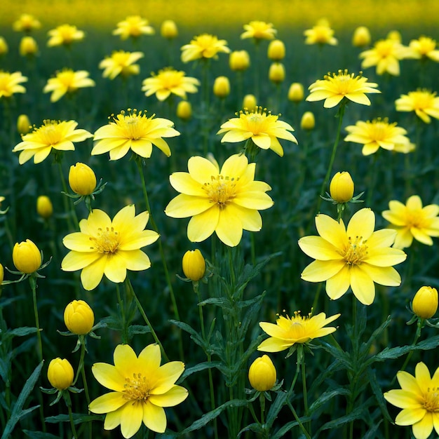 Meadow in Full Bloom