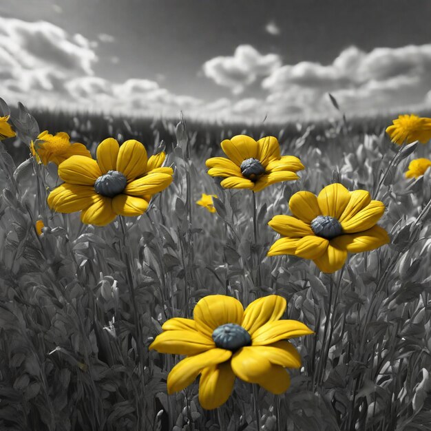 Meadow in Full Bloom