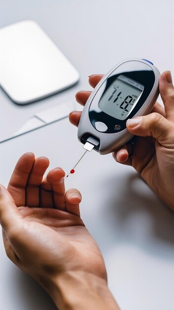 Measuring blood sugar