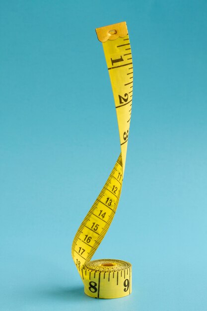 Measuring tape still life