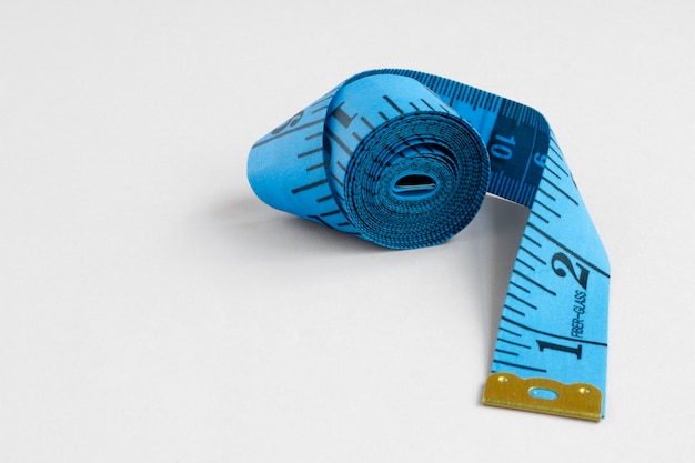 Photo measuring tape still life