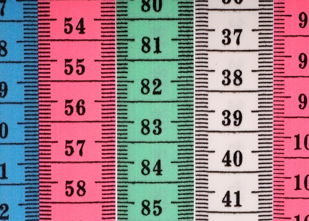Foto nastro di misurazione