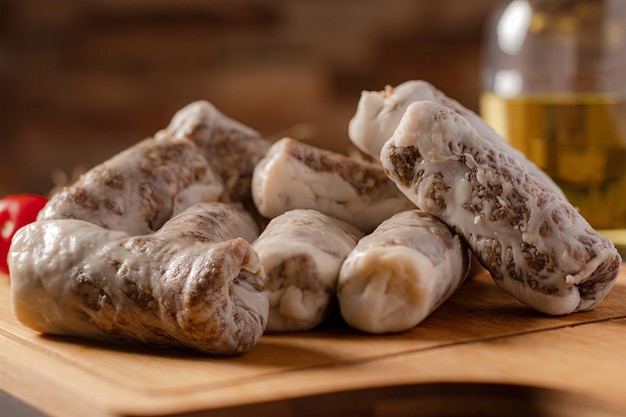 Foto kofta di carne per cibo turco