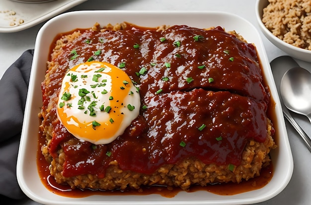 Meat Loaf with Oatmeal