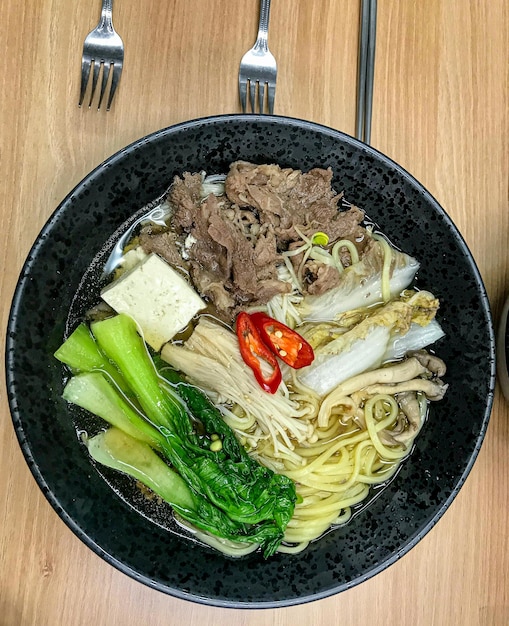 meat noodles